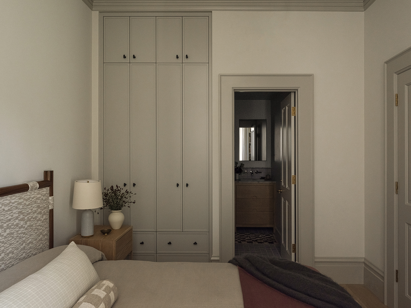 built in guest room wardrobes