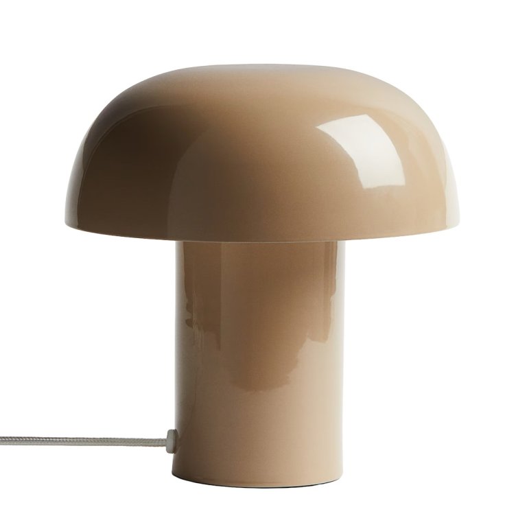  Beige mushroom lamp