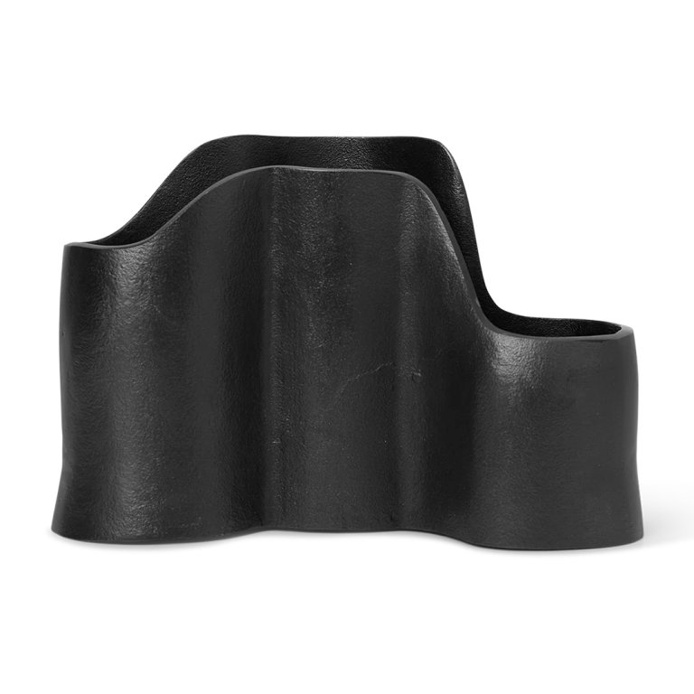  blackened aluminium pencil holder