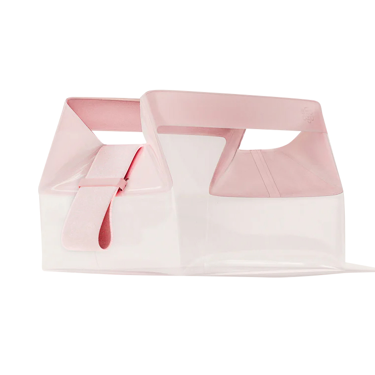  pink clear bag