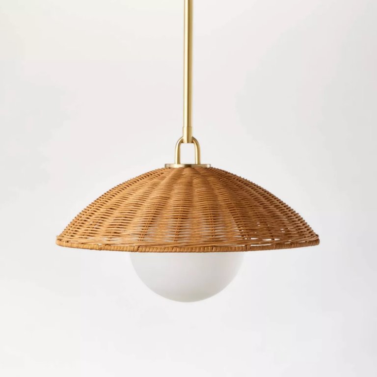  wicker pendant