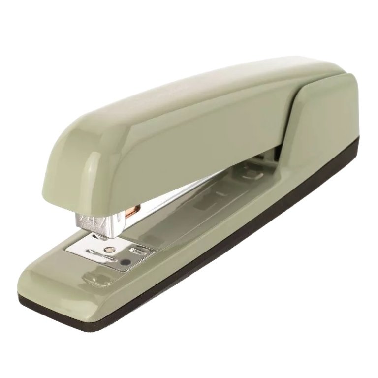  Sage green retro stapler