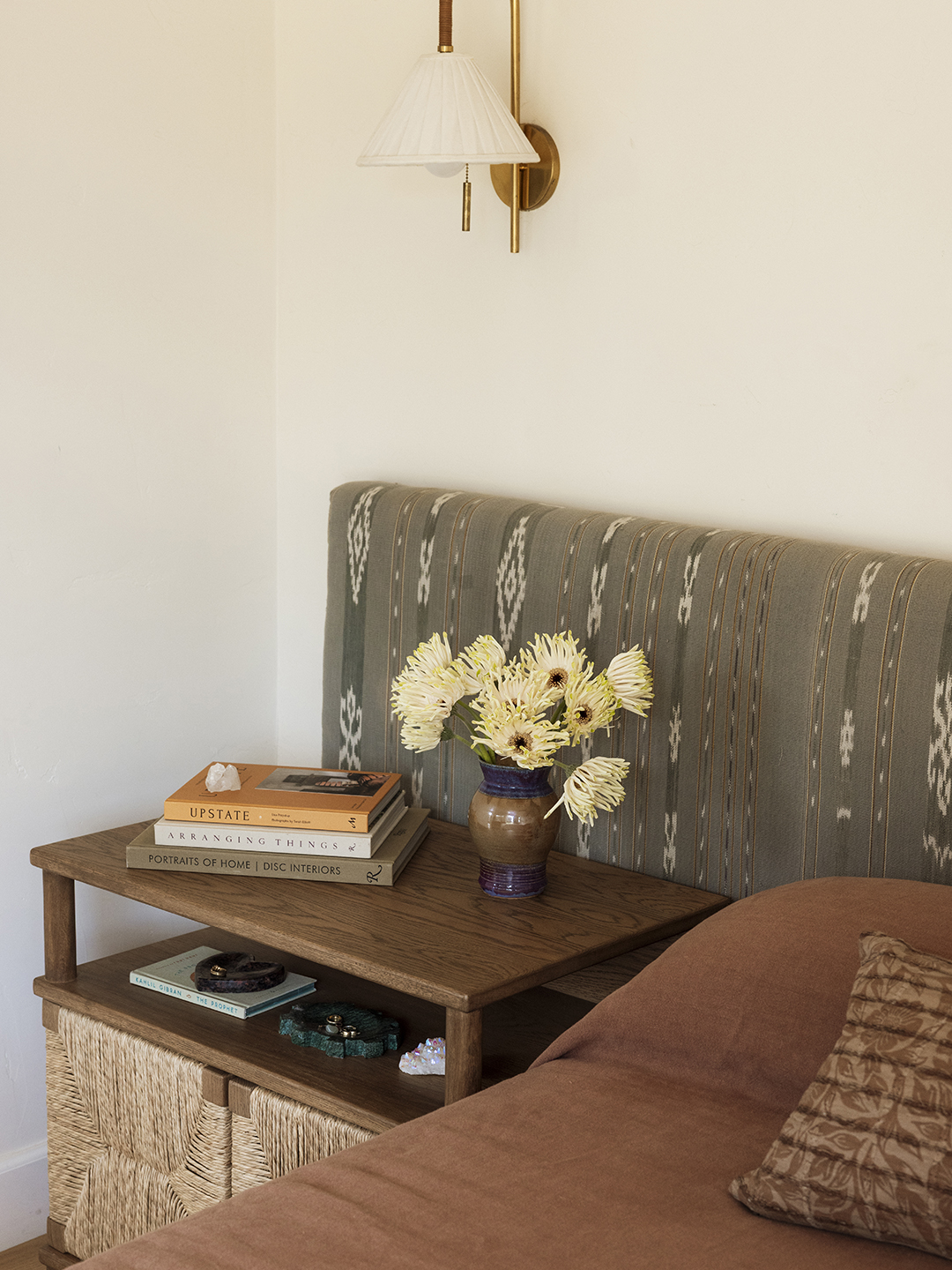 upholstered headboard