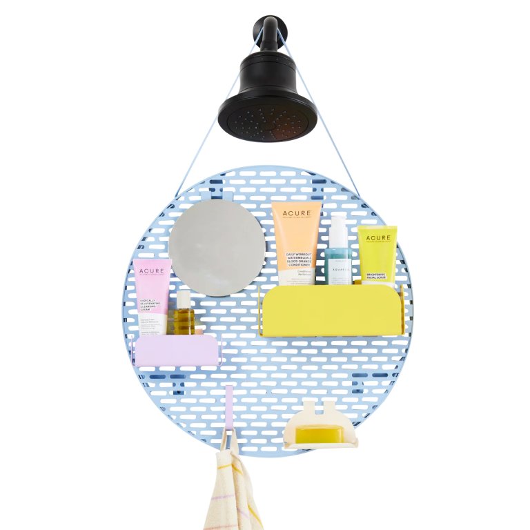  round organizer for shower