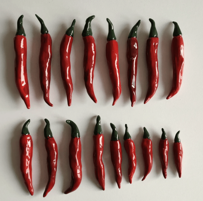  hot peppers