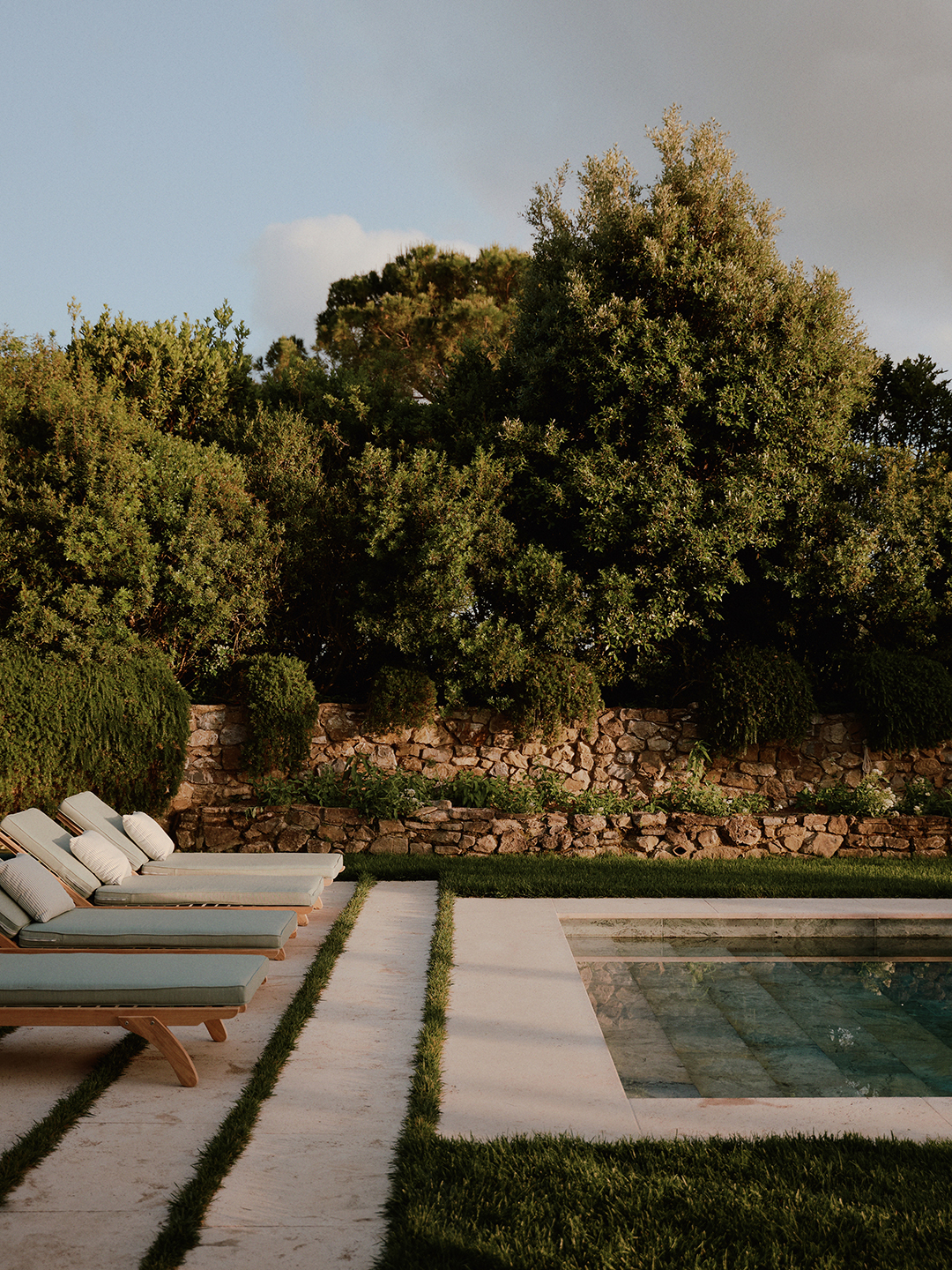 Pool and lounge area