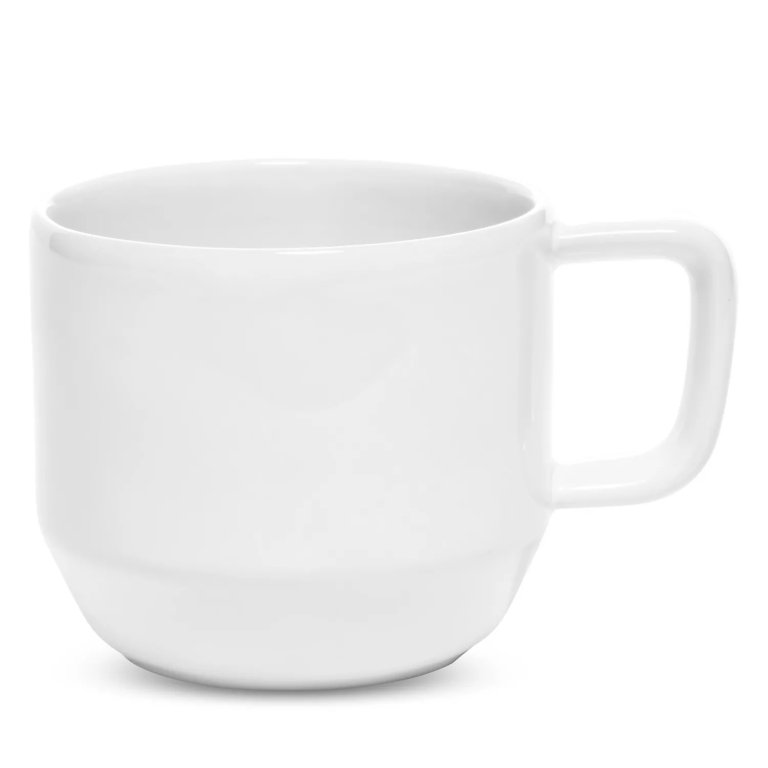  Silo of white mug.