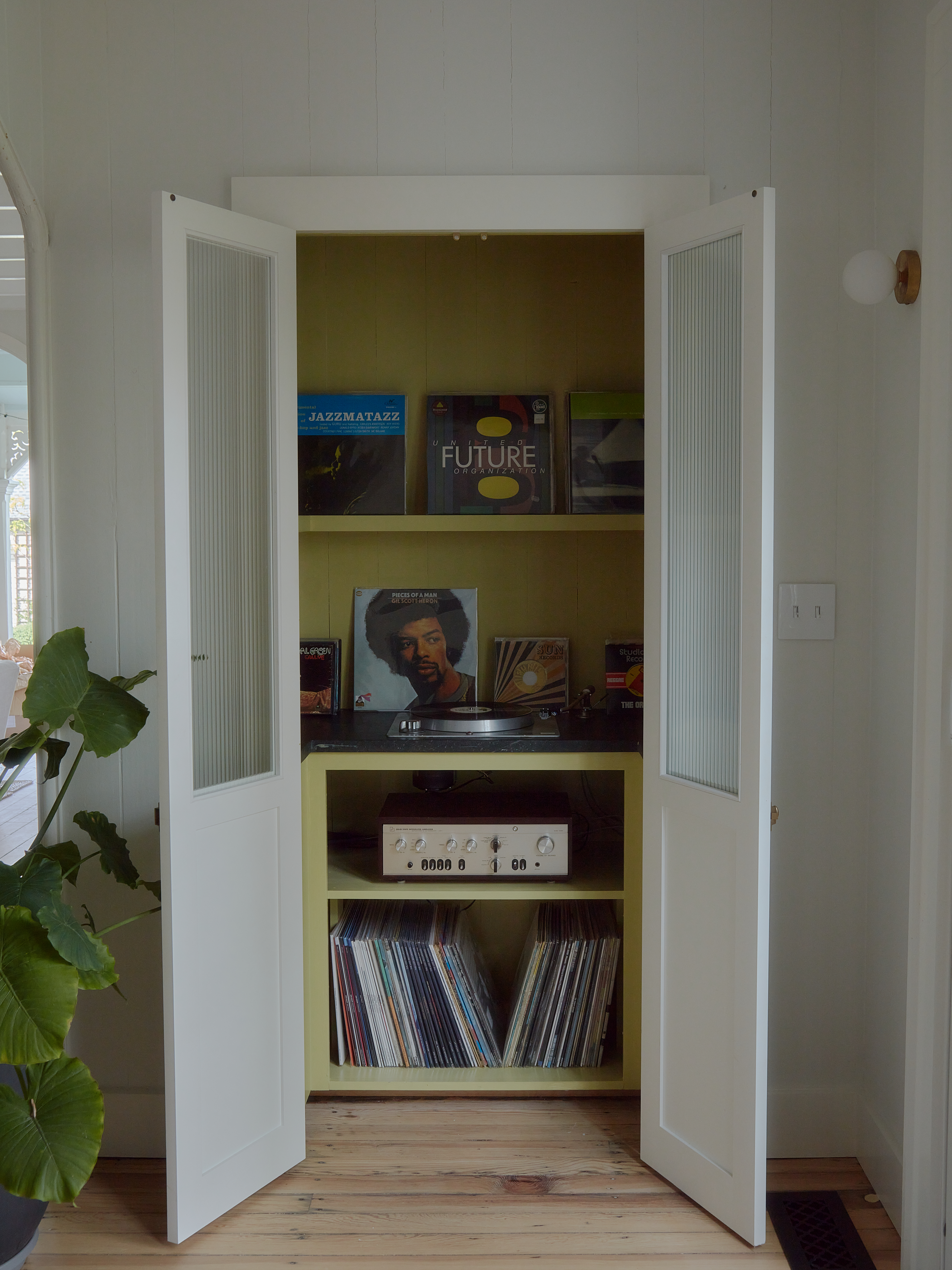 green record closet