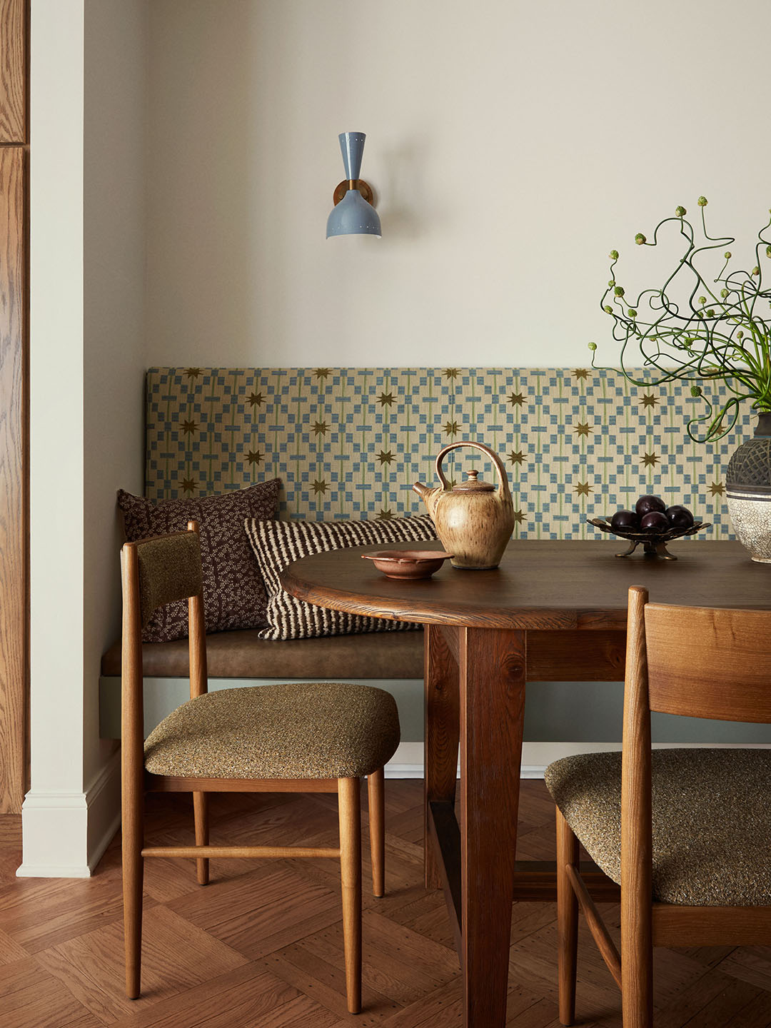 patterned bench fabric