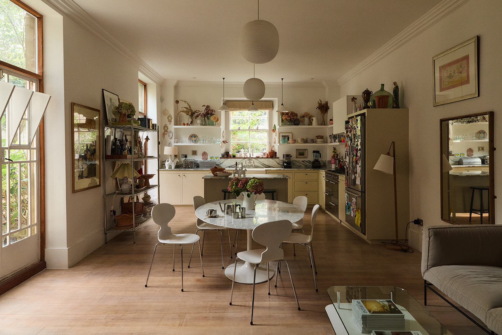 open concept kitchen