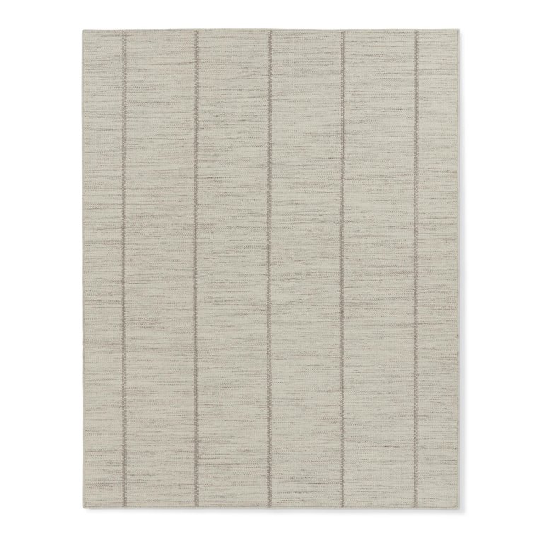  gray striped area rug