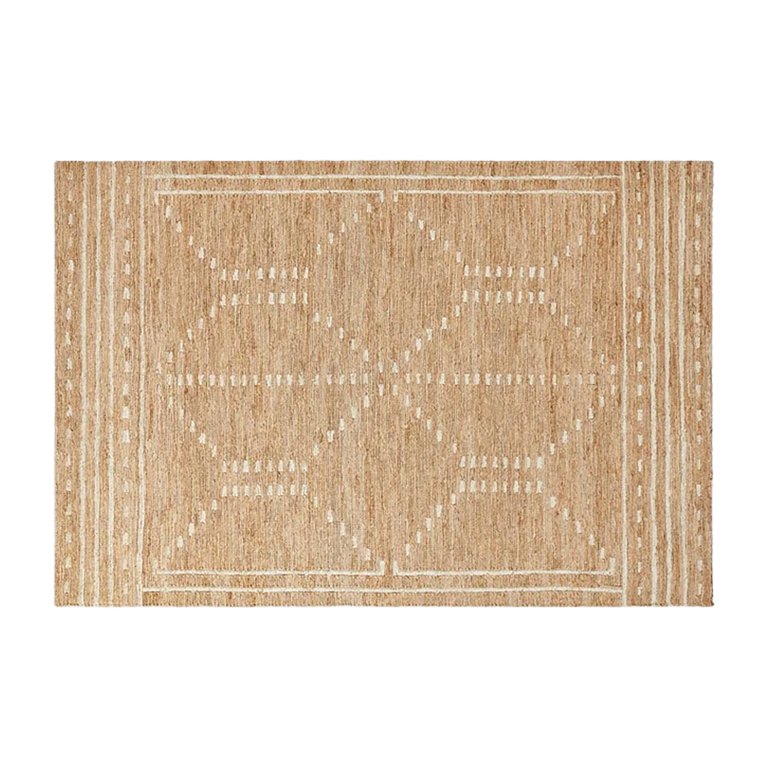  jute patterned area rug