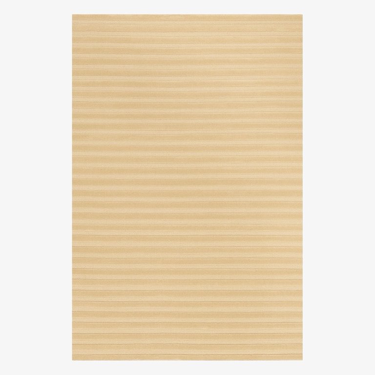  yellow striped area rug