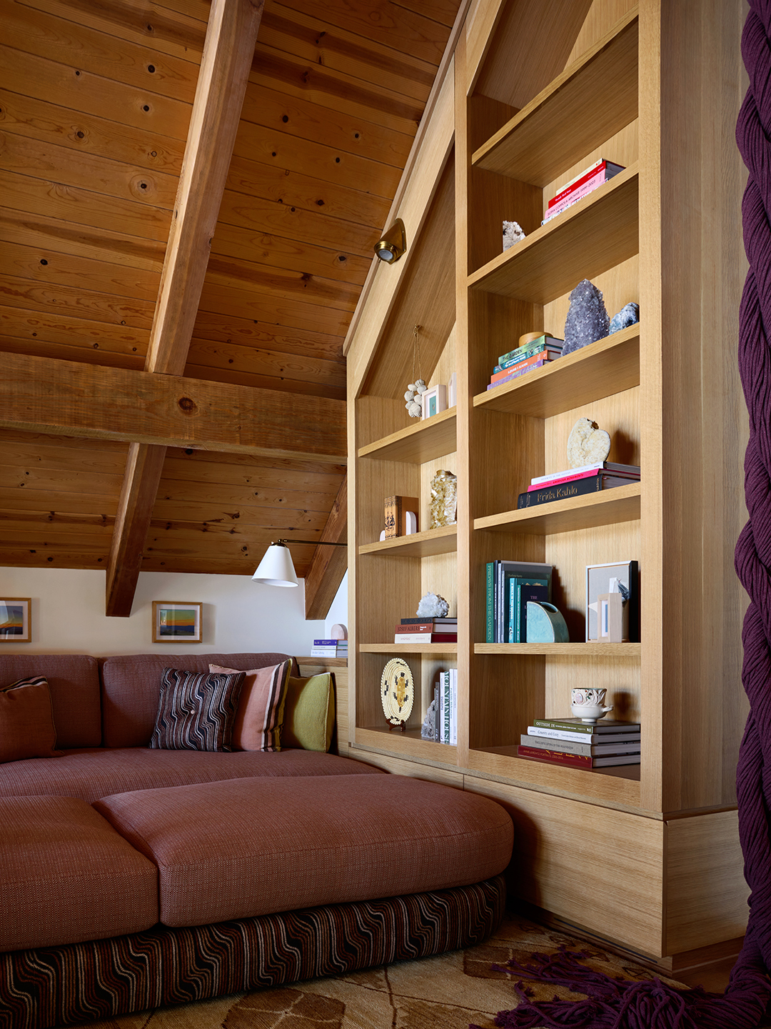 A frame reading nook