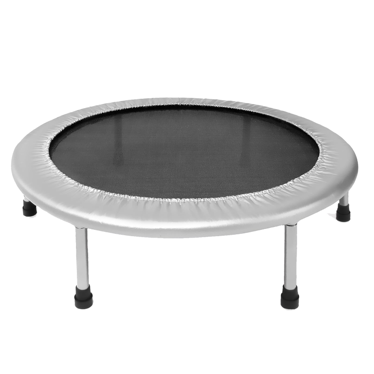  silver mini trampoline