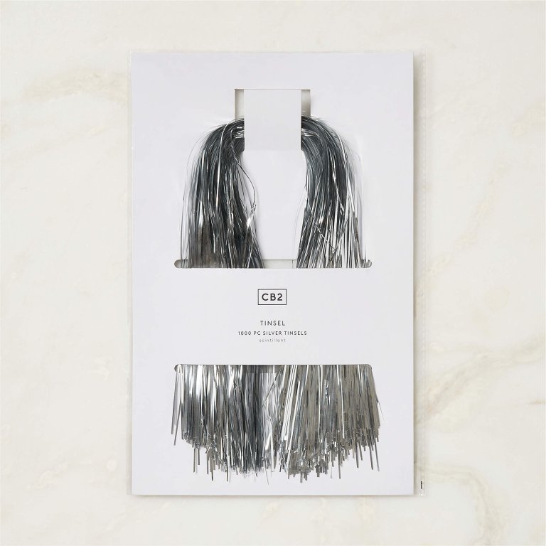  silver tinsel