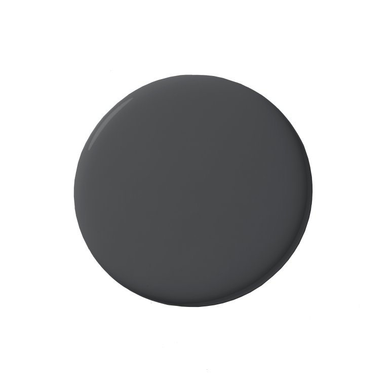  dark black paint blob
