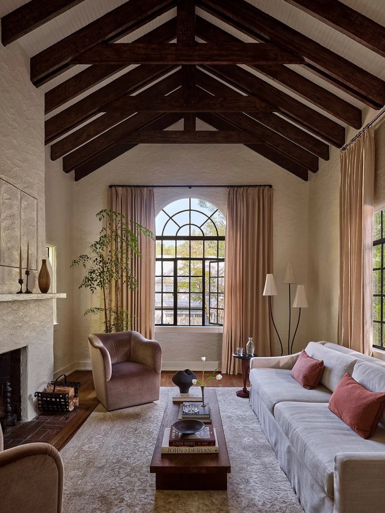 organic living room design