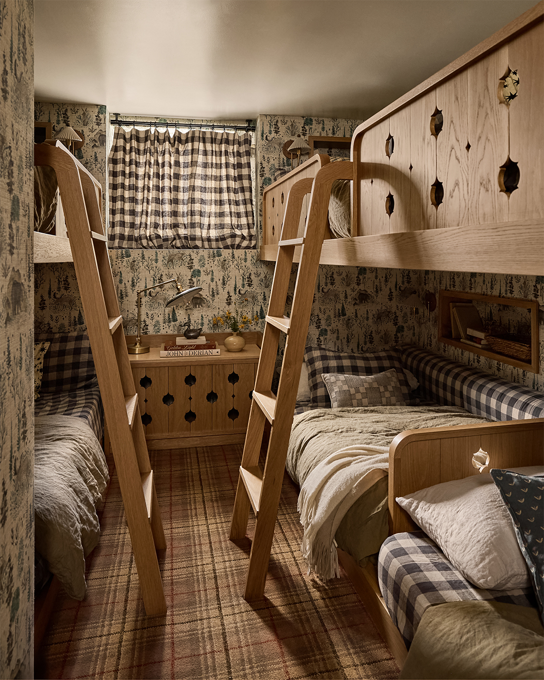 wood bunk beds