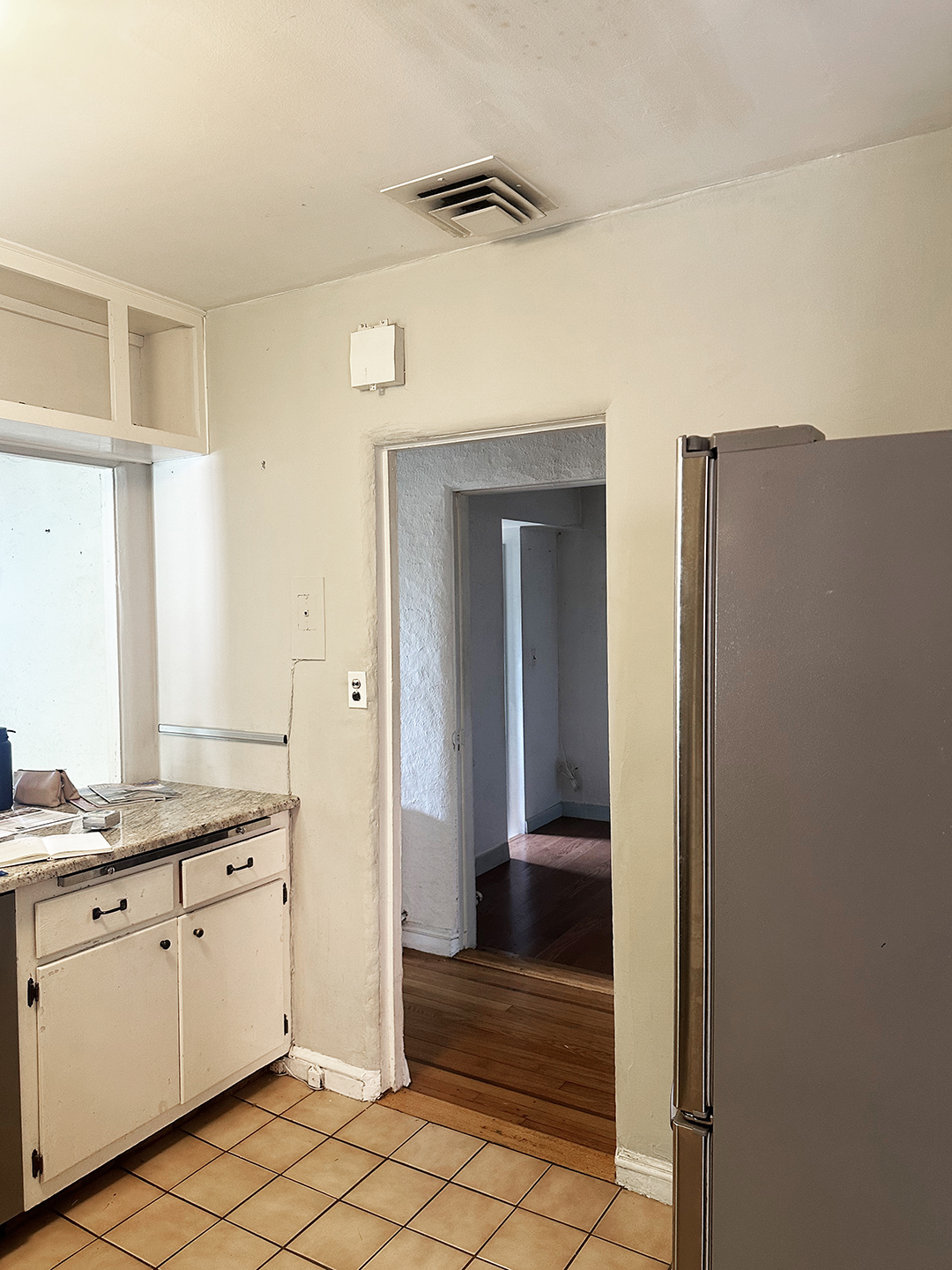 cottage white kitchen