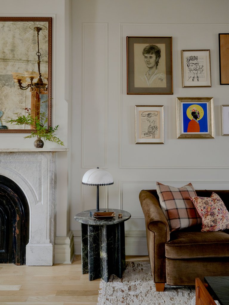 brownstone living room