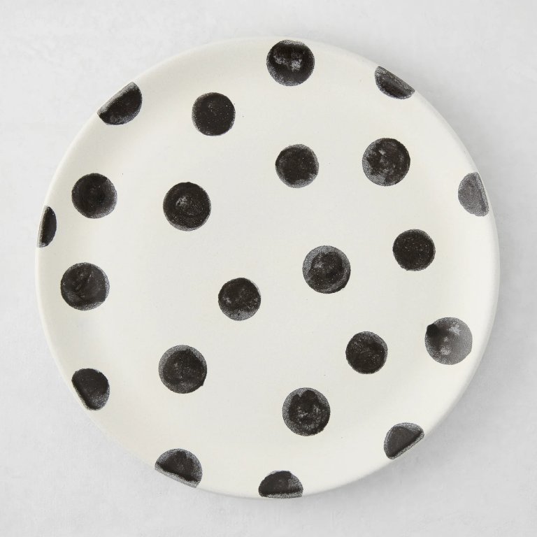  polka dot plate