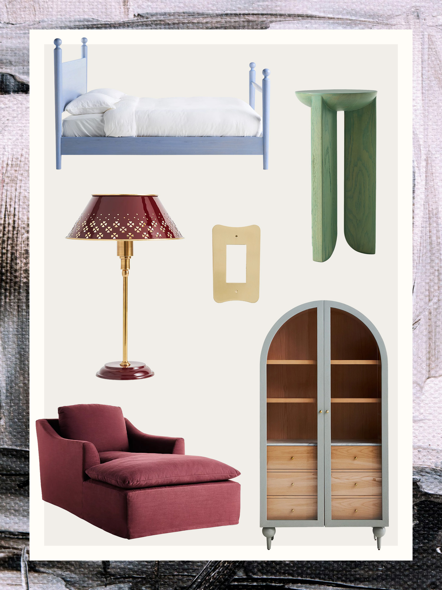 furniture on background