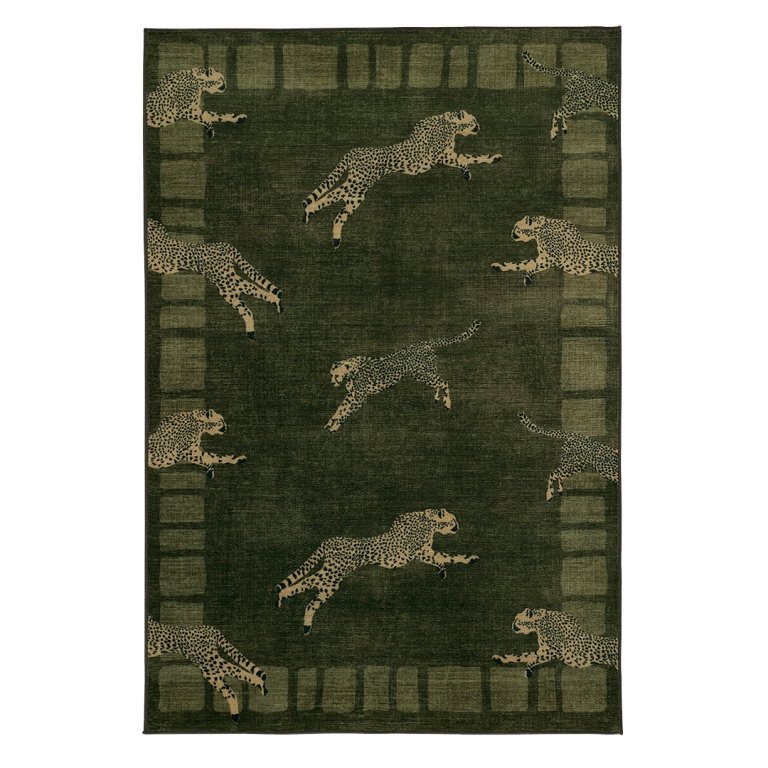  cheetah rug