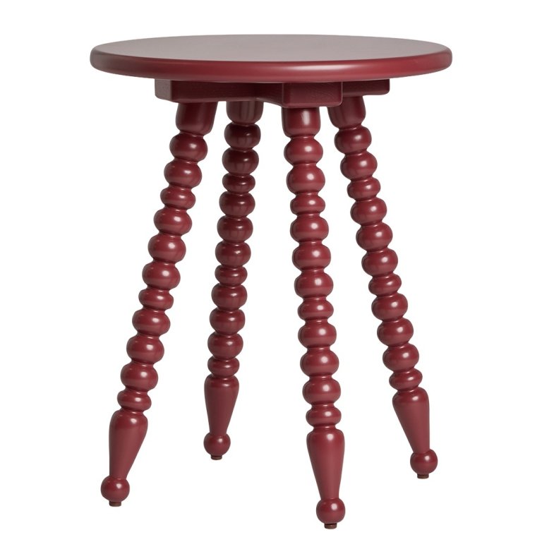  Lulu-and-Georgia_Lucca Round Side Table by Heidi Caillier_Red__A0661536_6052_Product