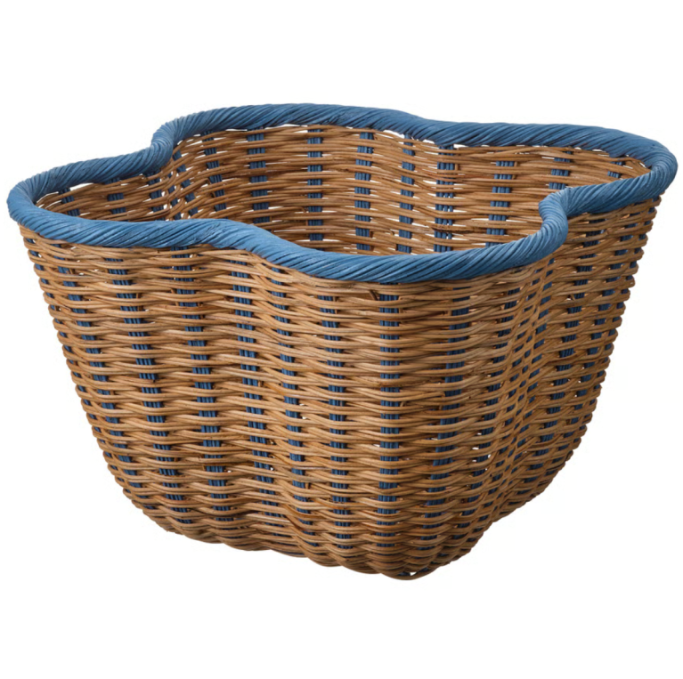  wavy woven basket