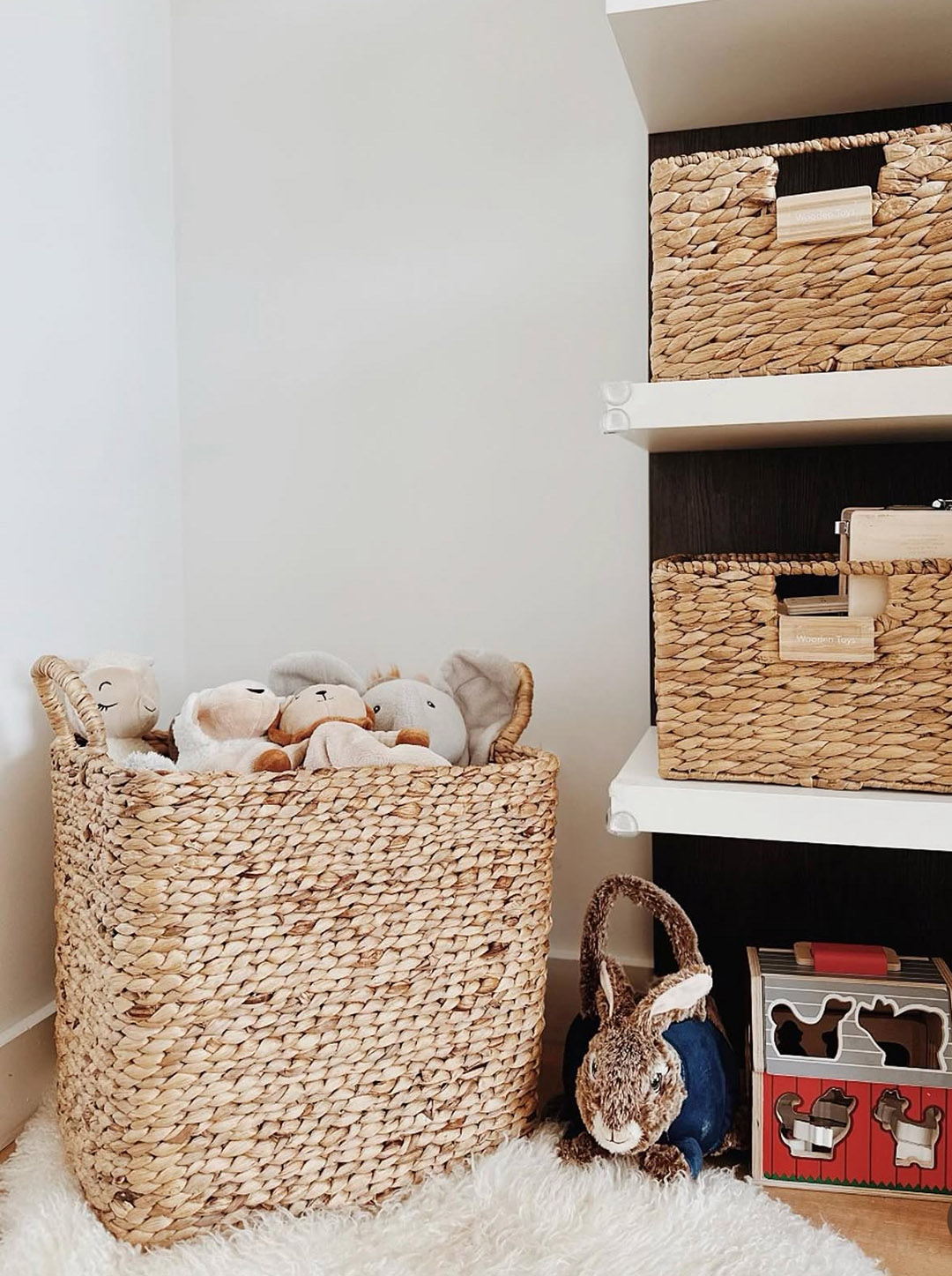 organized kids' toys