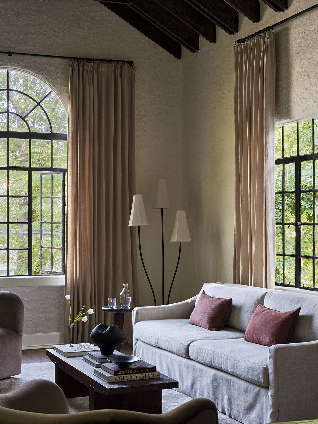 organic living room design