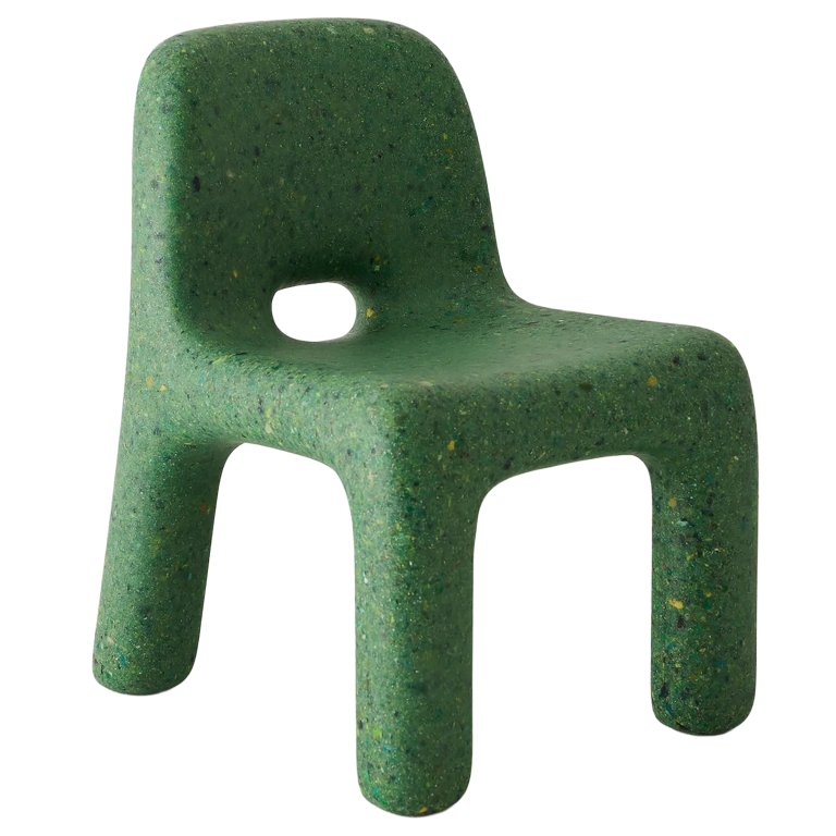  green kids chair