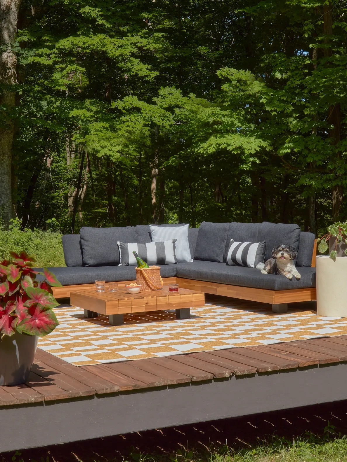 outdoor sofa