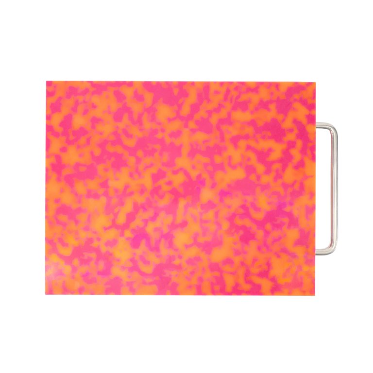  brightly colored chopping block