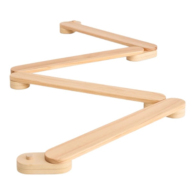  low wooden balance beam