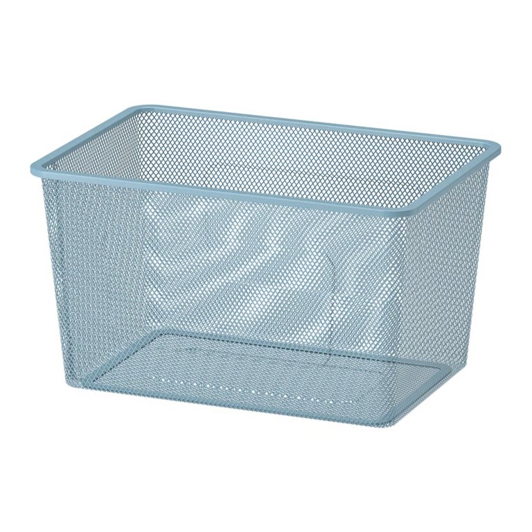  blue mesh storage bin