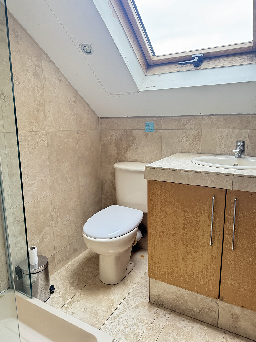 bathroom with white toilet