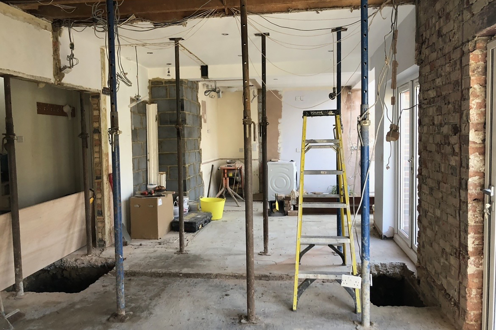 renovation in progress