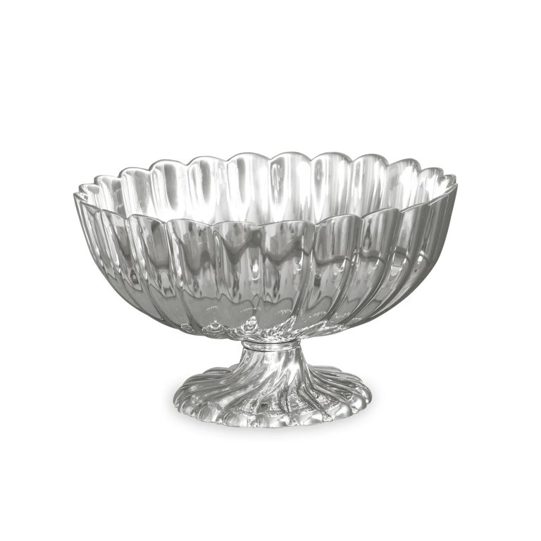  silver pedestal bowl
