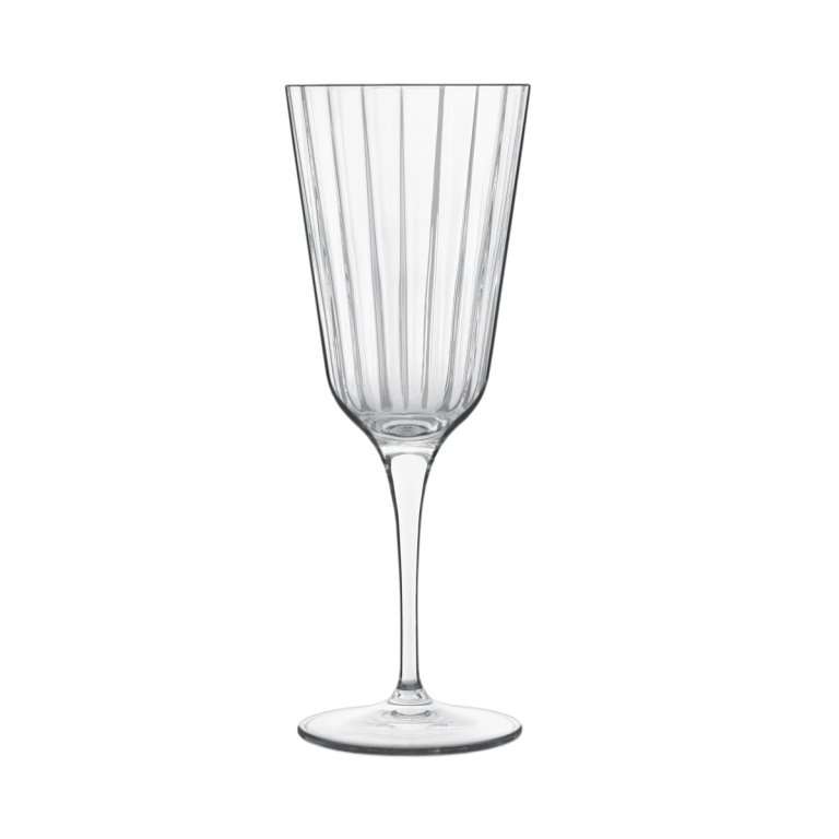  fluted flute glass