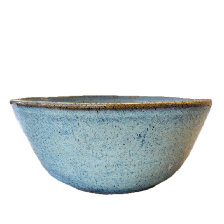  blue stoneware bowl