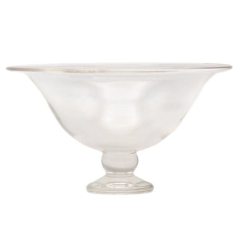 small glass fruit bowl