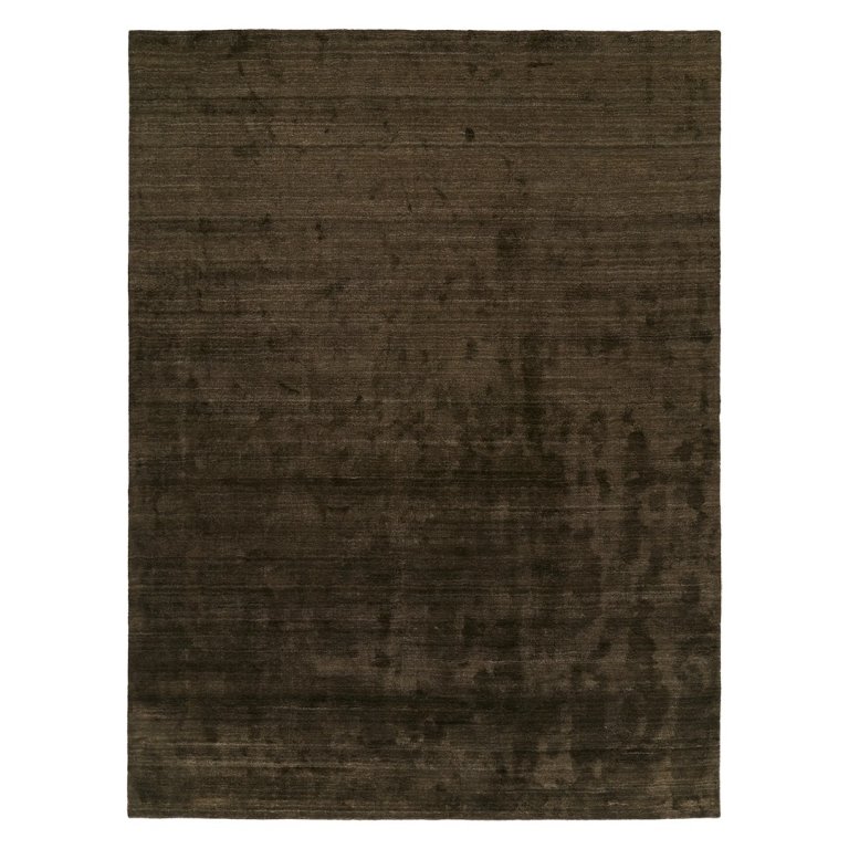 dark green solid rug