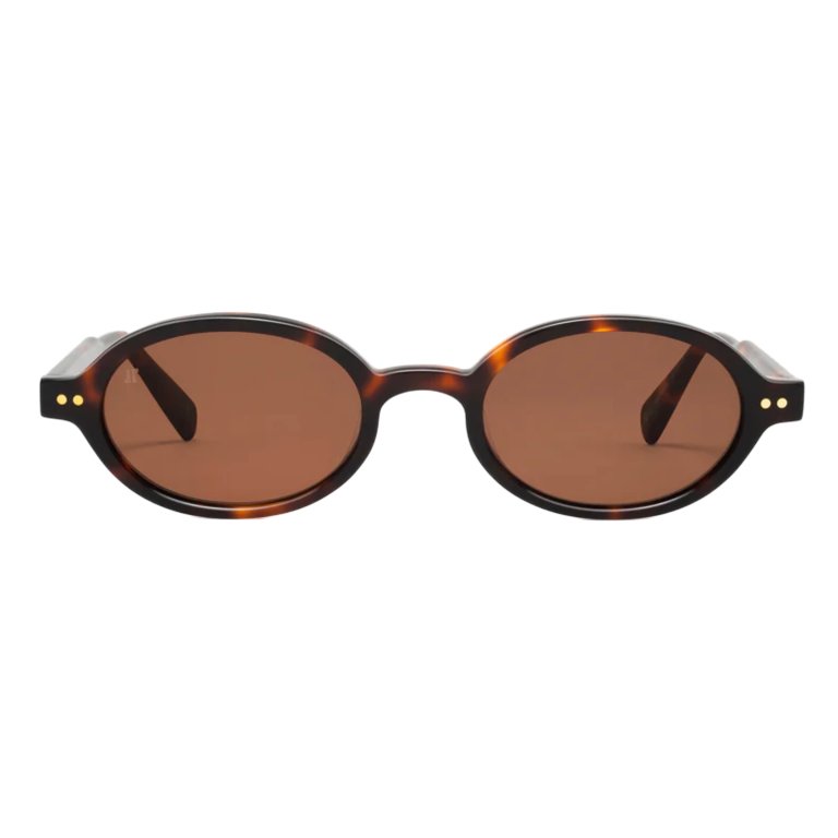 oval shaped tortoise shell sunglasses