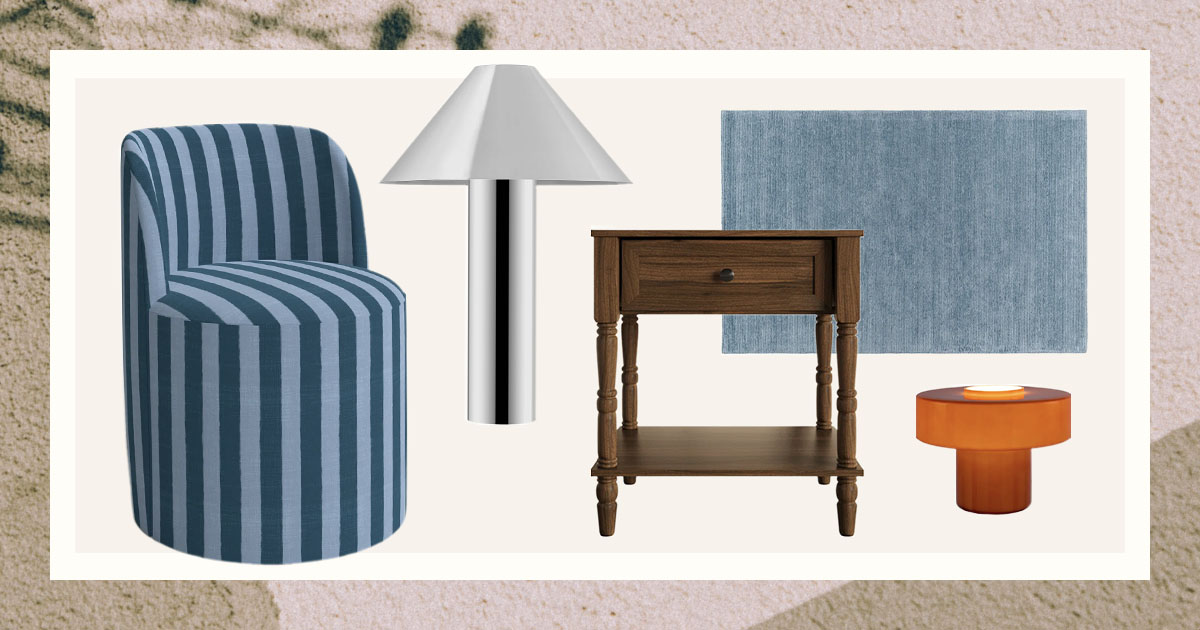 These Striped Swivel Chairs Are Just $225 a Pop for Wayfair’s Way Day Sale