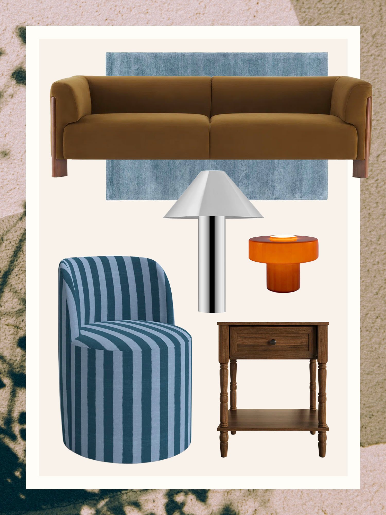 웨이페어(Wayfair)의 웨이 데이(Way Day) 세일 기간 동안 이 줄무늬 스위블 체어를 개당 단돈 225달러에 만나보세요.