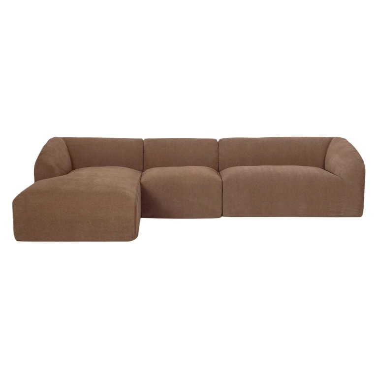 brown modular sectional