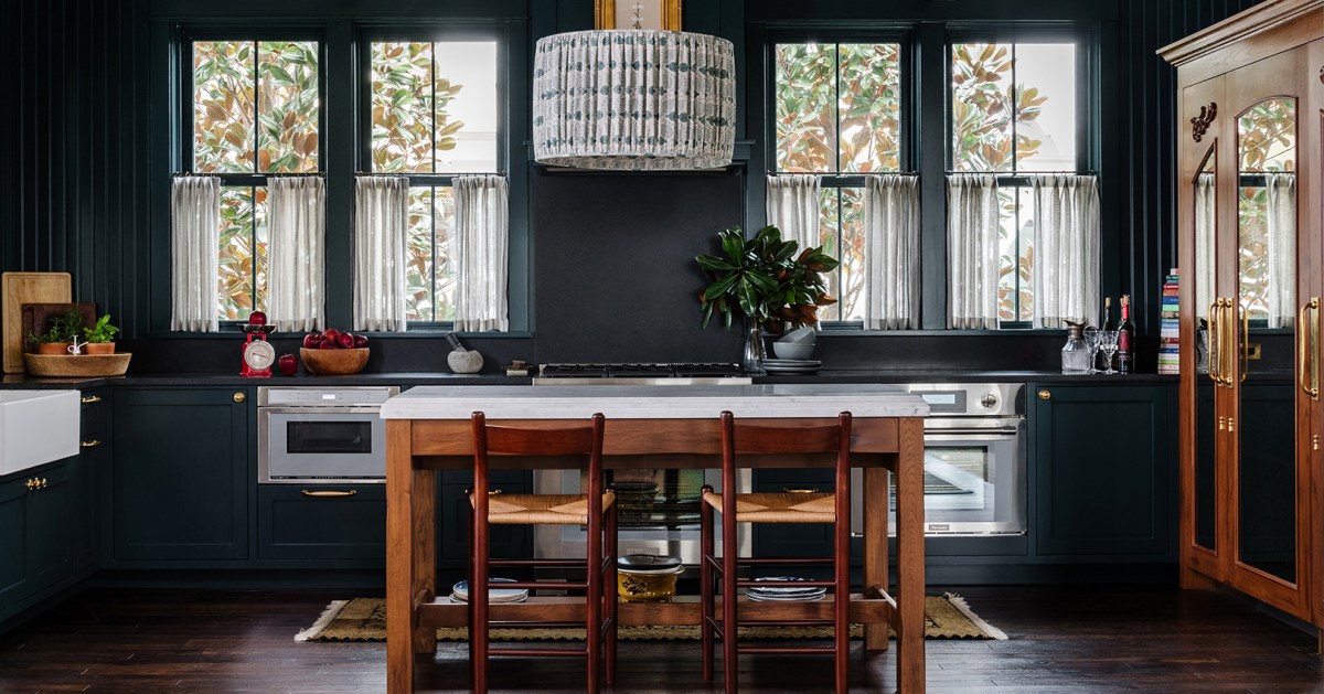 This Florida Kitchen’s Armoire Opens to a Hidden Fridge and a Secret Pantry