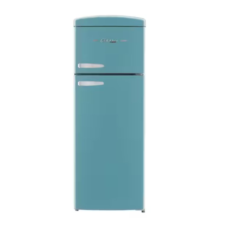 teal fridge